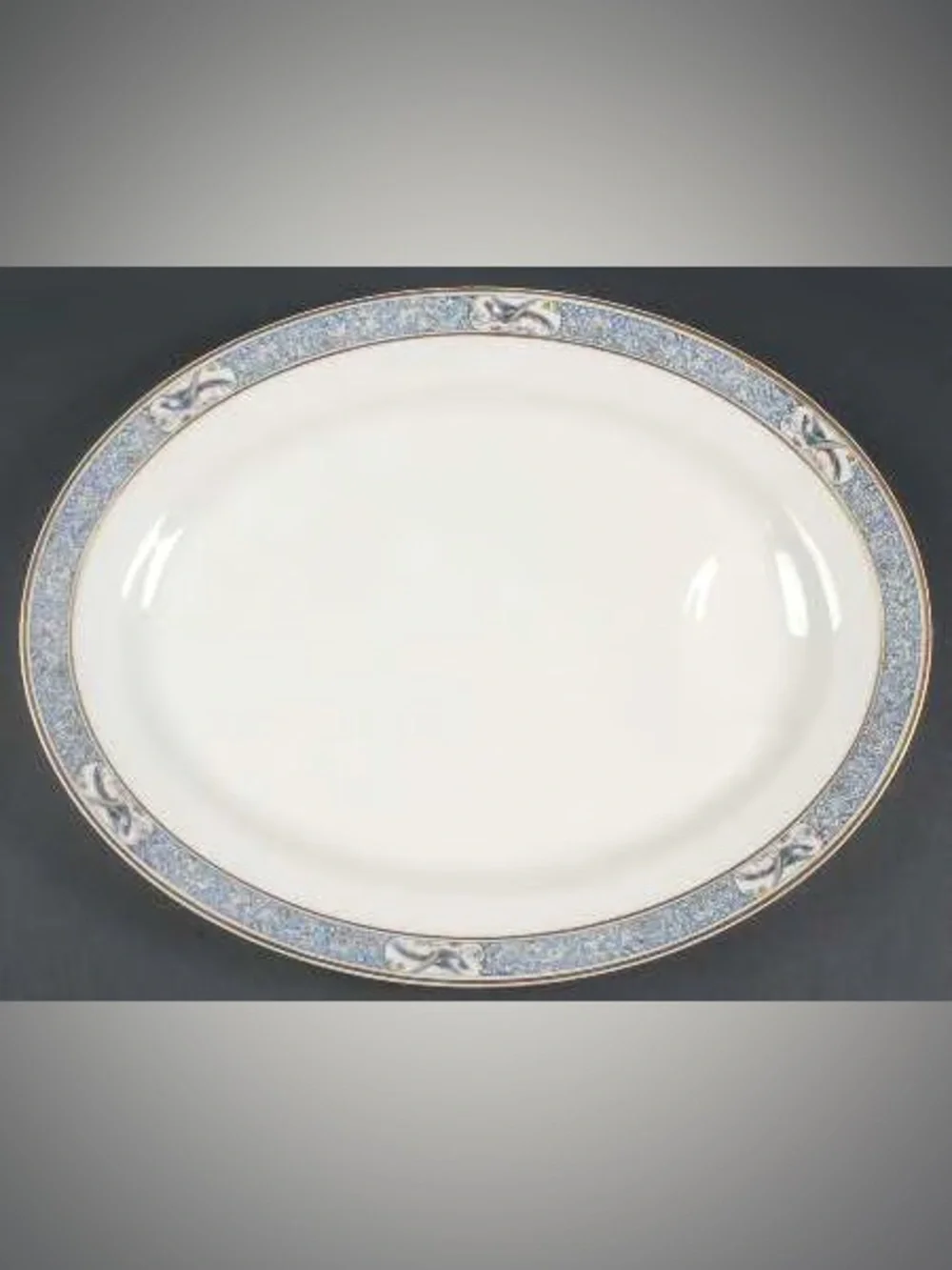 Antique Theodore Haviland Limoges France Oval Serving Platter “Rani”.